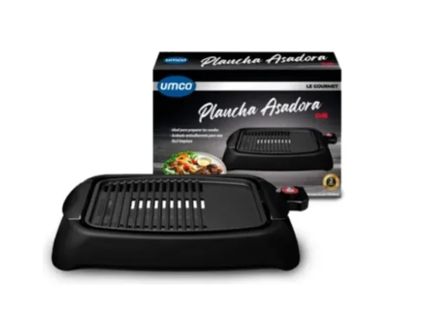 Plancha Asadora Umco Grill 1000w Base De Tacto Frío 0616