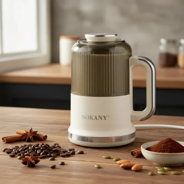 Molino De Café Y Especias De Eléctrico Sokany 350w Sk-04050 - Imagen 2