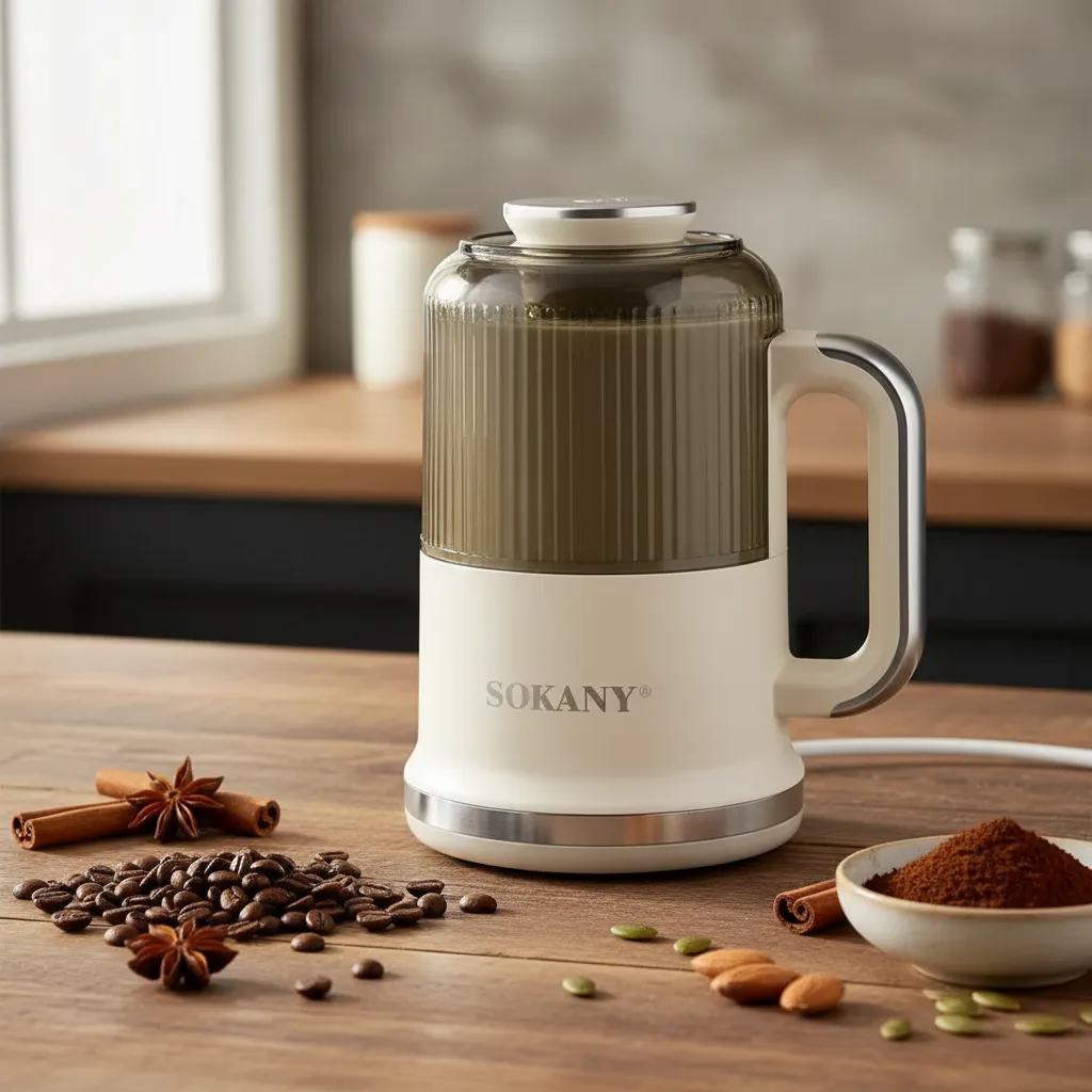 Molino De Café Y Especias De Eléctrico Sokany 350w Sk-04050 - Imagen 2