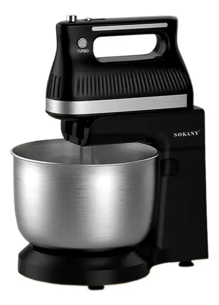 Batidora De Pedestal Eléctrica 5 Velocidad Mas Turbo Sk-6663