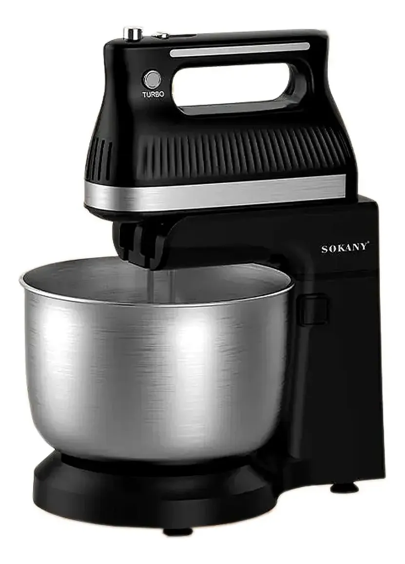 Batidora De Pedestal Eléctrica 5 Velocidad Mas Turbo Sk-6663