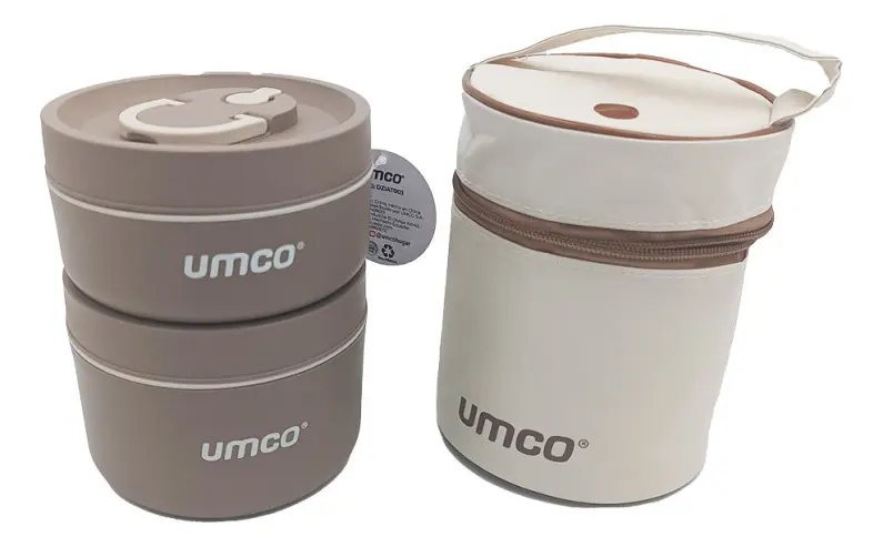 Termo De Comida 2 Contenedores Umco Compacta Y Práctica 5231 - Imagen 2