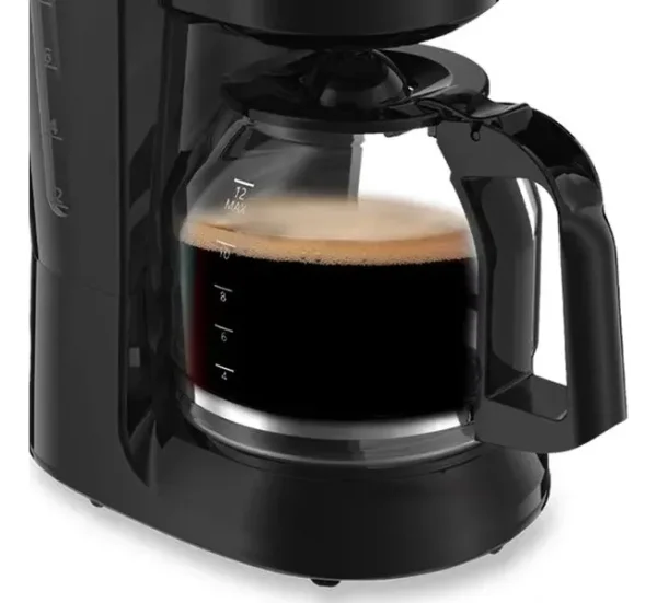 Cafetera 12 Tazas Filtro Permanente 900w Prima Ca1091ec-n - Imagen 2