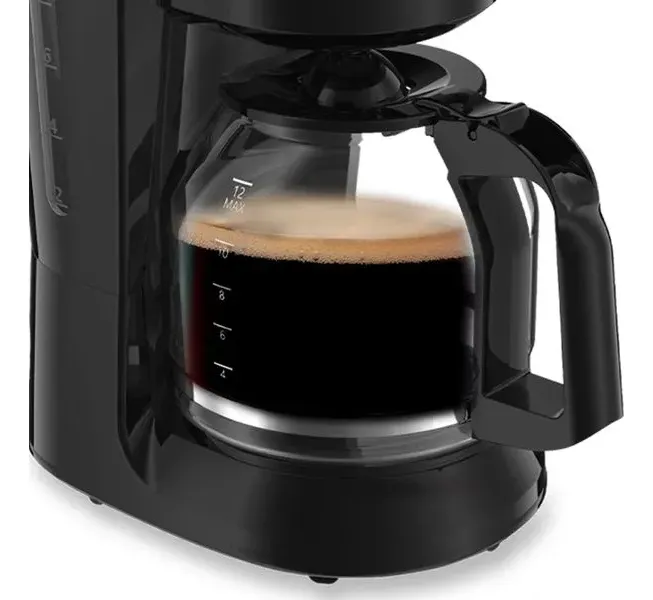 Cafetera 12 Tazas Filtro Permanente 900w Prima Ca1091ec-n - Imagen 2