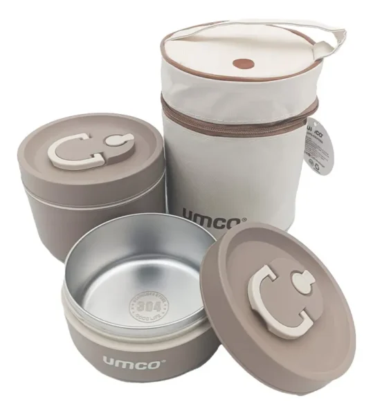 Termo De Comida 2 Contenedores Umco Compacta Y Práctica 5231