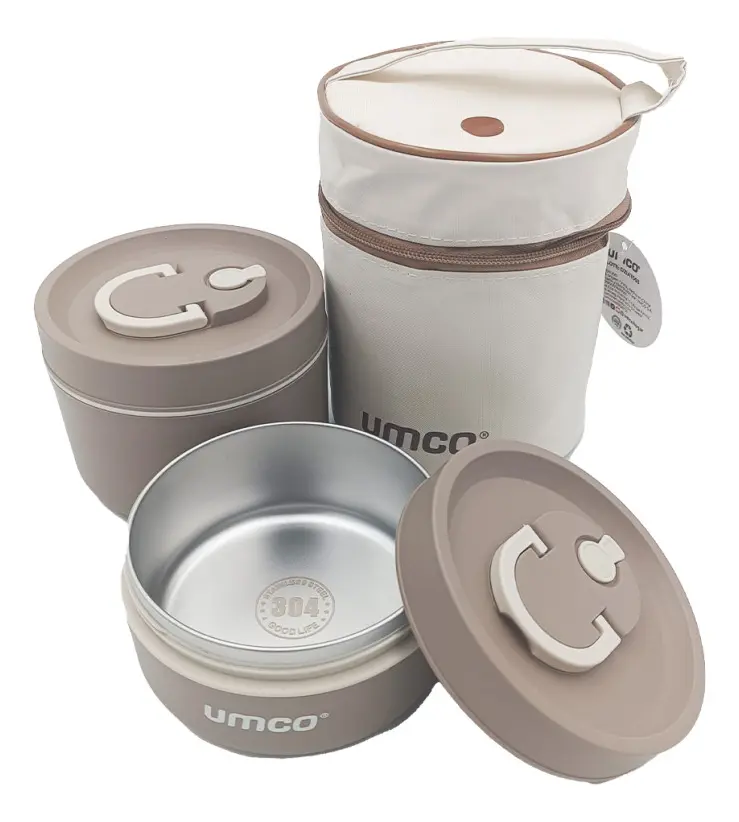 Termo De Comida 2 Contenedores Umco Compacta Y Práctica 5231