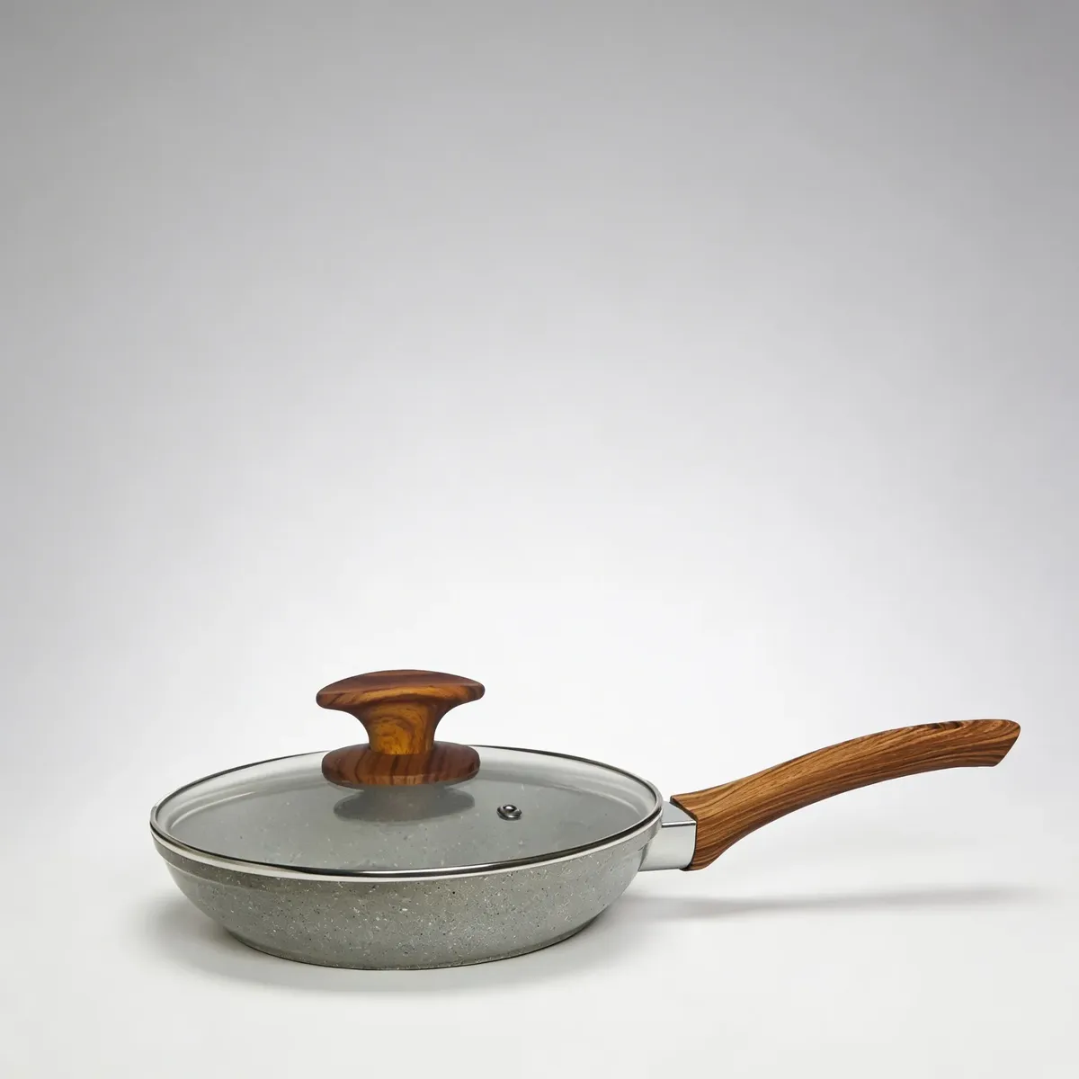 Sarten Indalum Inducción 24 Cm C/tapa Cuarzo Light - Imagen 4