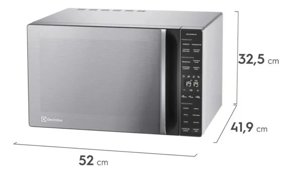 Microondas Electrolux 31 Litros Efficient Me31g Emdy31s0mxm - Imagen 2