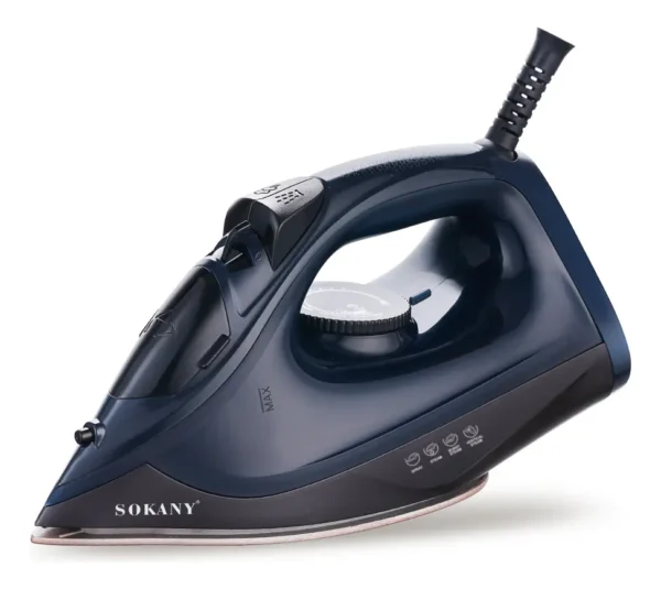 Plancha De Ropa Sokany Suela Cerámica 1600w Sk-11041