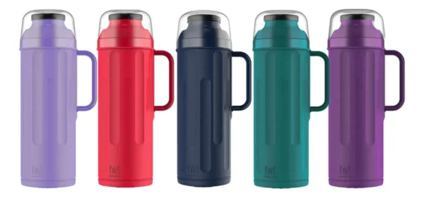 Termo Térmico Termolar 1 Litro De Bebidas Fría Y Caliente Varios Colores