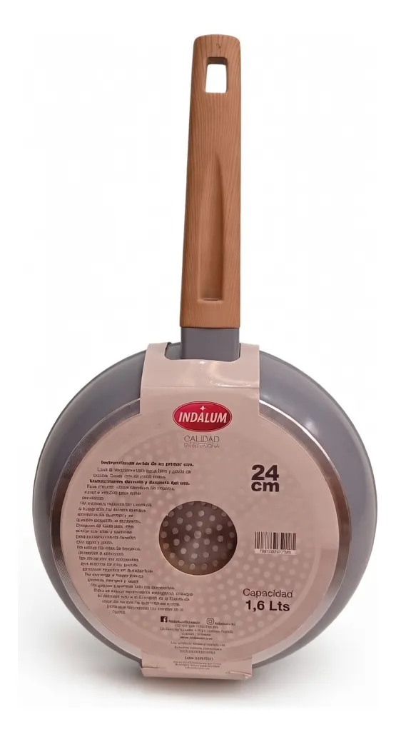 Sarten Indalum Topacio Sky Blue 24cm 1.6 Litro - Imagen 2