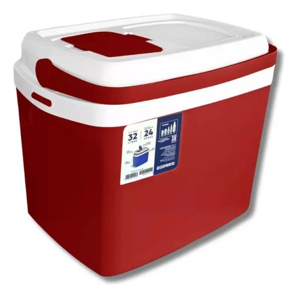 Cooler Conservadora Térmica 32 litros Soprano Portátil Camping Playa