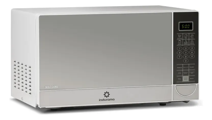 Microondas 20 Litros Indurama Diseño Elegante Mwi-20bl blanco - Imagen 3