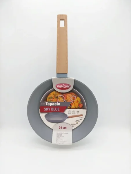 Sarten Indalum Topacio Sky Blue 24cm 1.6 Litro - Imagen 3