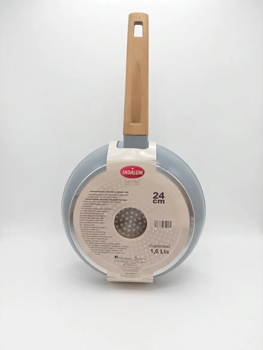Sarten Indalum Topacio Sky Blue 24cm 1.6 Litro - Imagen 4