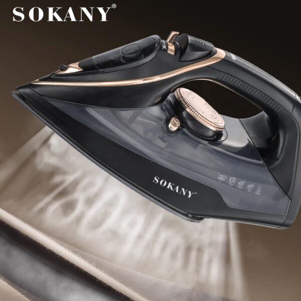 Plancha De Ropa Sokany Suela De Ceramica 2400w Sk-11006 - Imagen 2