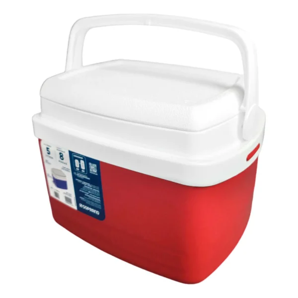 Cooler Conservadora Térmica 5 litros Soprano Portátil Camping Playa