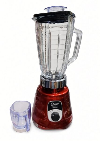 licuadora 3 velocidades 1000w de potencia roja