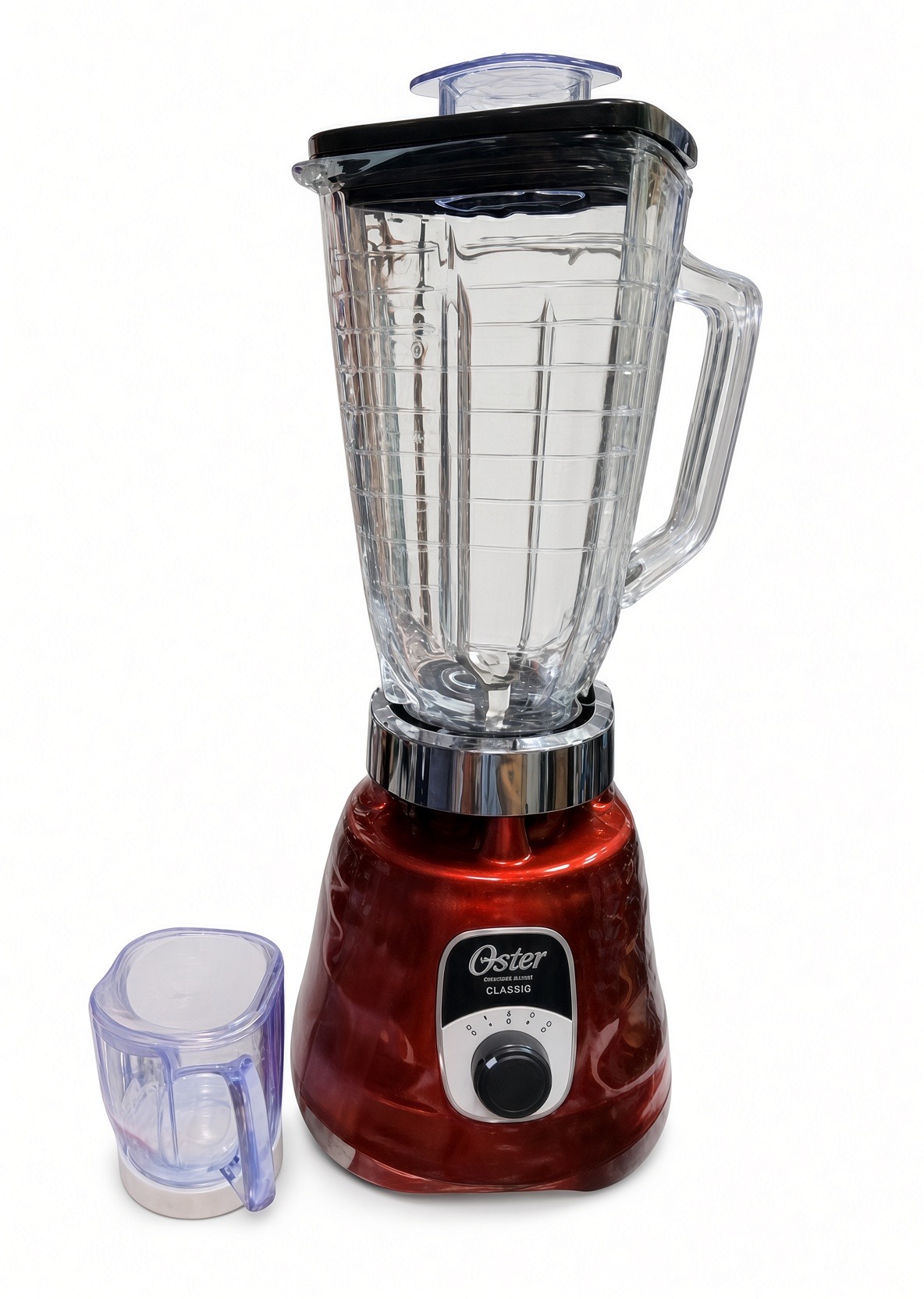 licuadora 3 velocidades 1000w de potencia roja