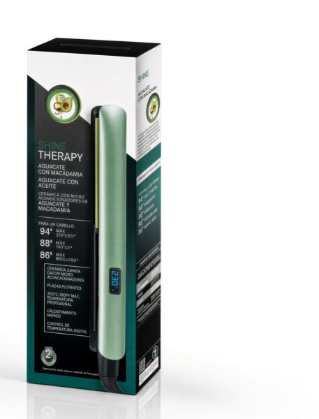 Plancha de Cabello cerámica avanzada, infusión de Aguacate y Macadamia - Imagen 3