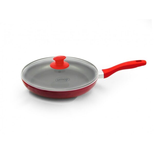 Sarten con Tapa 20cm Rojo Forged Inducción UMCO - Imagen 2