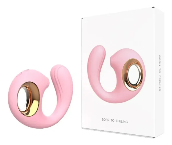 Vibrador En Forma De U Succionador Born To Feeling Sg0871