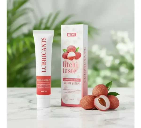 Lubricante Siyi Sabor Litchi Comestibles 50g Mnn33-rhy01 - Imagen 2