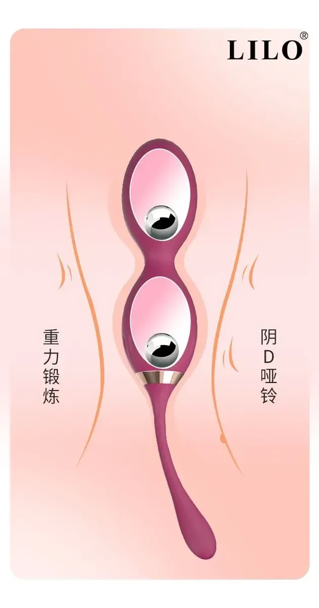 Bolas Chinas Kegel Ball Lilo De Silicone+abs Ll-b2124 - Imagen 2