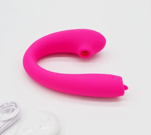 Vibrador Satisfyer Doble Ondas Con Succión Y Lengua Yj-262 - Imagen 3