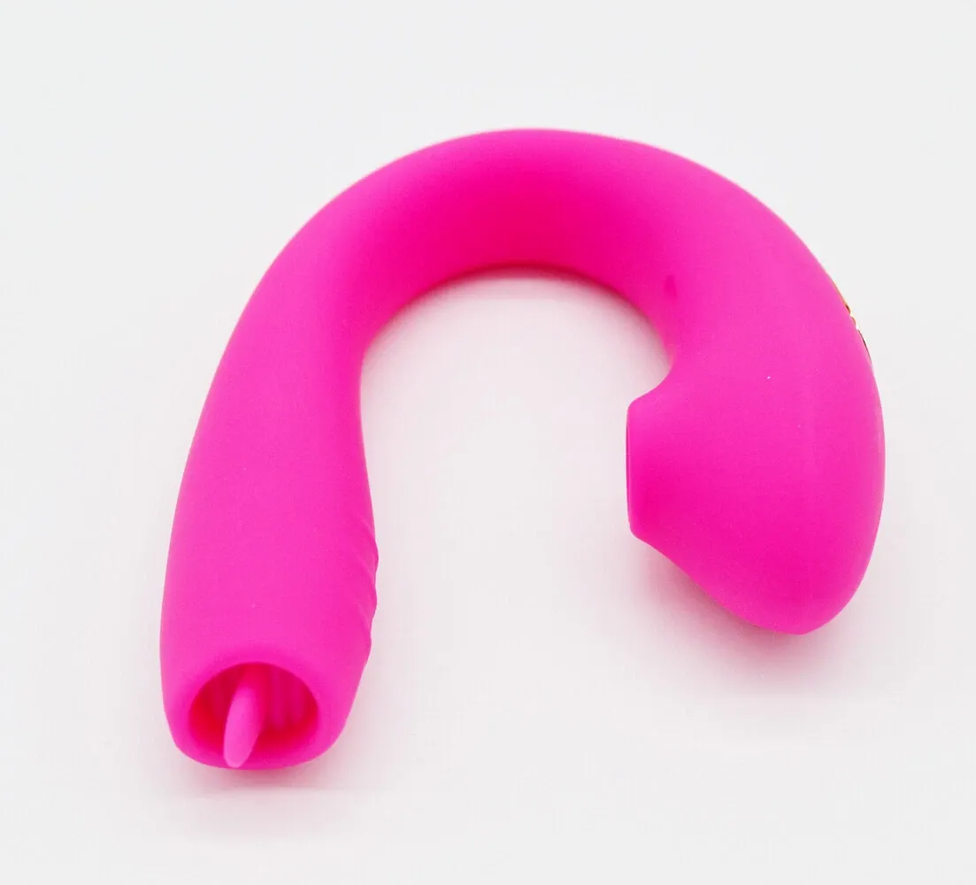 Vibrador Satisfyer Doble Ondas Con Succión Y Lengua Yj-262 - Imagen 2