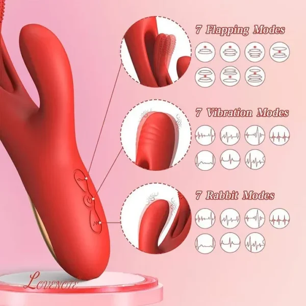 Vibrador Punto G Pulse Con Estimulación Y Golpeteo Mlm-231 - Imagen 2
