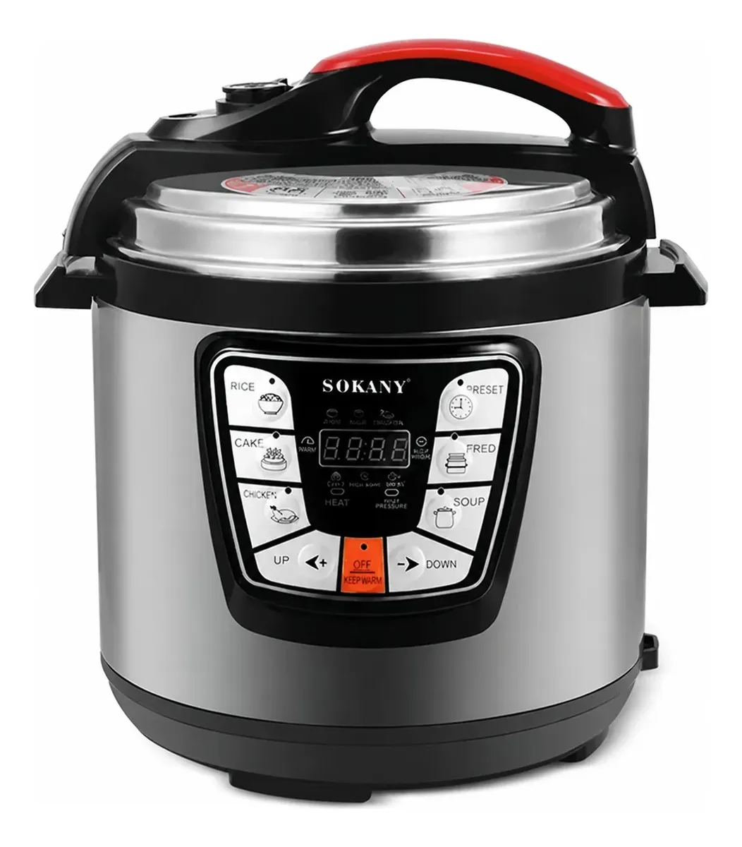 Olla Multifuncional Sokany 1000w Digital Sk-2401