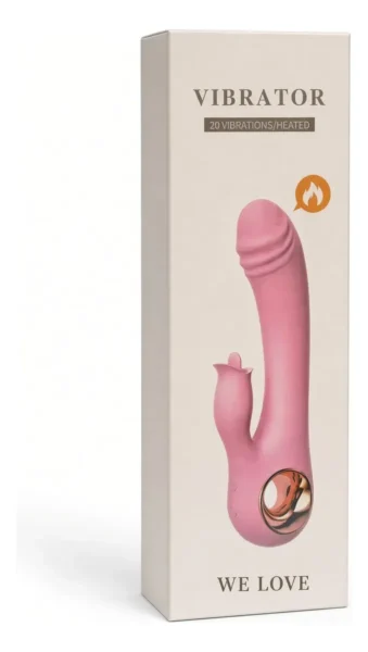 Vibrador Doble Usb Con Calentador Y Punto G We Love Ll-b2231 - Imagen 2