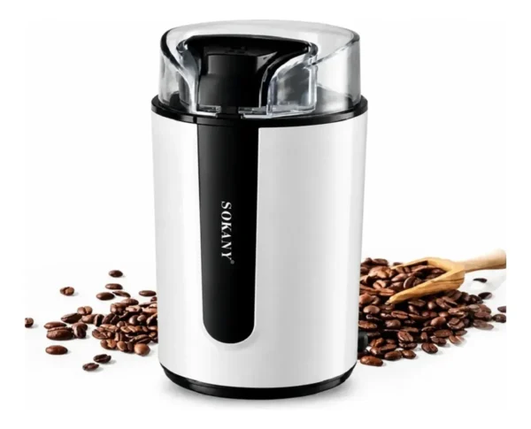 Molino De Cafe Eléctrico Sokany Para Granos 200w Sk-3026