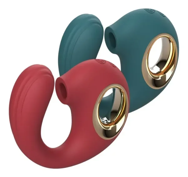 Vibrador En Forma De U Succionador Born To Feeling Sg0871 - Imagen 3