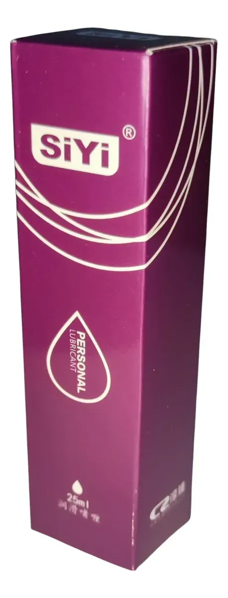 Lubricante Personal Base De Agua Siyi Caja Morado 25ml - Imagen 3