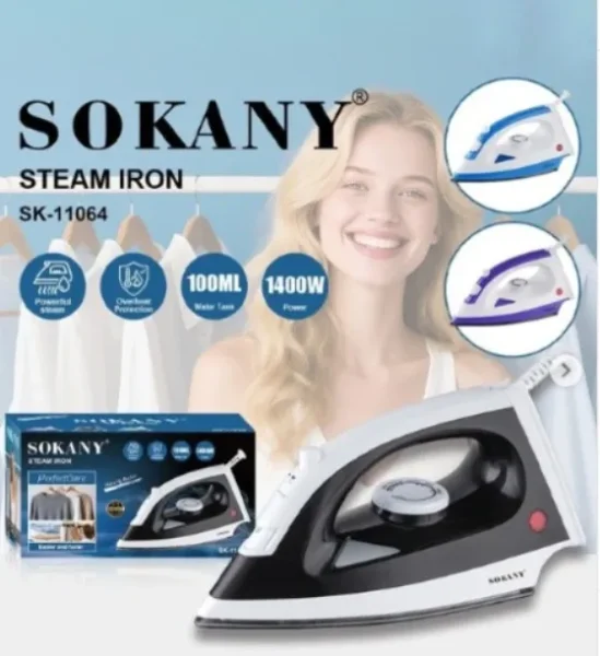 Plancha De Ropa Sokany 1400w Perfectcare Sk-11064 - Imagen 2