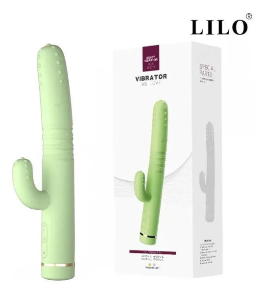 Vibrador Lilo We Love Cactus Recargable 10 Modos Ll-b2201 - Imagen 6