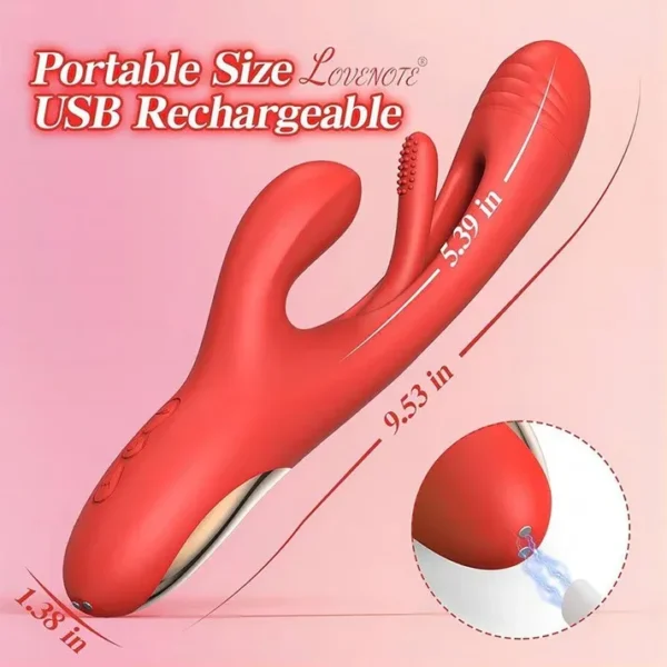 Vibrador Punto G Pulse Con Estimulación Y Golpeteo Mlm-231 - Imagen 3