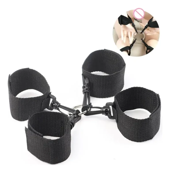 Esposas Y Ataduras De Tobillo Eróticas Estilo Bdsm  Zdsj003 - Imagen 5