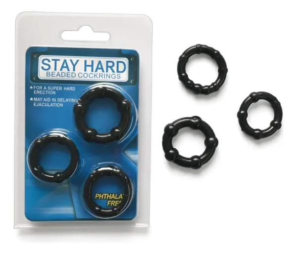 Anillo Retardante Stay Hard Elastoca X3 Pack Kb-002