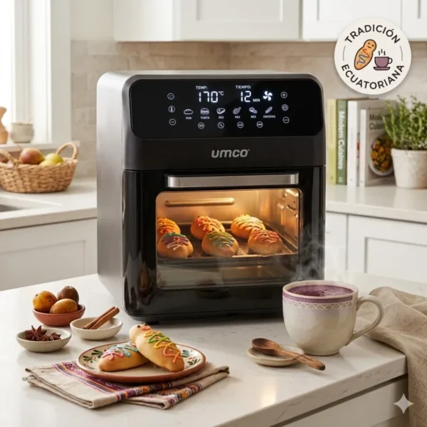 Horno Freidora De Aire  Digital Umco Smart 10 Litros 6134 - Imagen 2