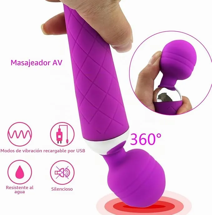 Vibrador Usb Recargable Doble Vibración Impermeable Mj-12 - Imagen 4